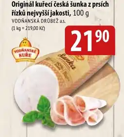 Bala Originál kuřecí česká šunka z prsích řízků nejvyšší jakosti, 100 g nabídka