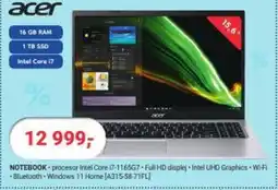 Planeo Elektro Acer NOTEBOOK nabídka