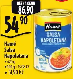 Albert Hamé Salsa Napoletana nabídka