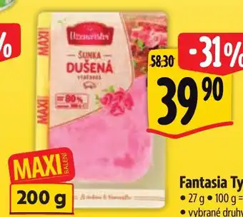 Albert Albertovo uzenářství Šunka výběrová MAXI nabídka