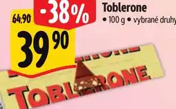 Albert Toblerone nabídka