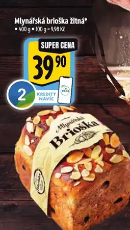 Albert Mlynářská brioška žitná nabídka