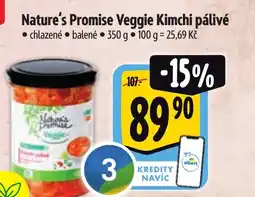 Albert Nature's Promise Veggie Kimchi pálivé nabídka