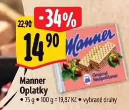 Albert Manner Oplatky nabídka