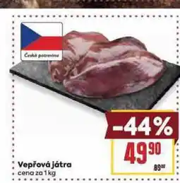 Billa Vepřová játra nabídka