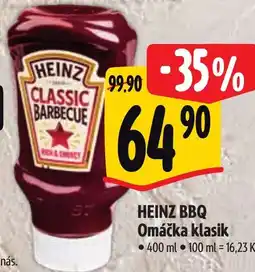 Albert HEINZ BBQ Omáčka klasik nabídka