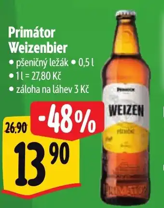 Albert Primátor Weizenbier nabídka