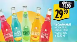 Albert Le Coq Cocktail nabídka