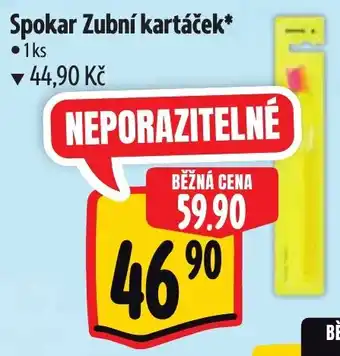 Albert Spokar Zubní kartáček nabídka