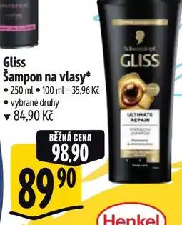 Albert Gliss Šampon na vlasy nabídka
