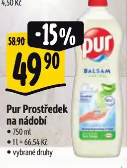 Albert Pur Prostředek na nádobí nabídka