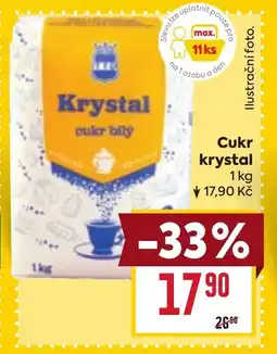 Billa Cukr krystal 1 kg nabídka