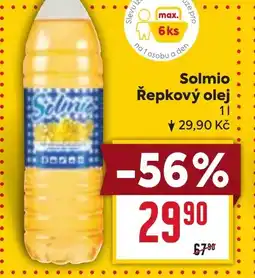 Billa Solmio Řepkový olej nabídka