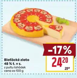 Billa Blaťácké zlato 48 % t.v s. nabídka