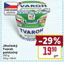 Billa Jihočeský Tvaroh polotučný nabídka