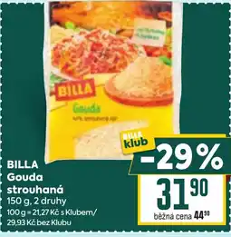 BILLA Gouda strouhaná