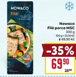 Billa Nowaco Filé porce MSC nabídka