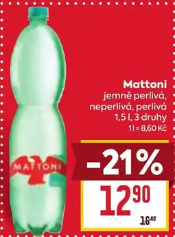 Billa Mattoni nabídka