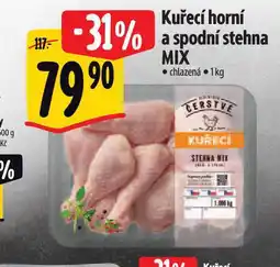 Albert Kuřecí horní a spodní stehna nabídka