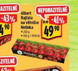 Albert Rajčata na větvičce nabídka