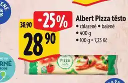 Albert Pizza těsto nabídka