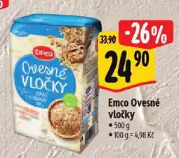 Albert Emco ovesné vločky nabídka