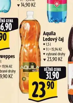 Albert Aquila ledový čaj nabídka