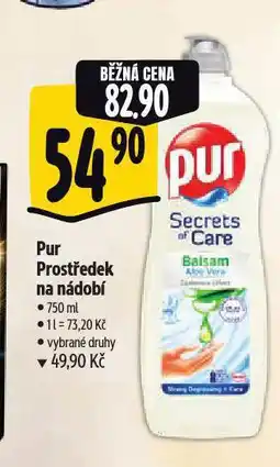 Albert Pur prostředek na nádobí nabídka