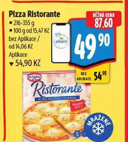 Albert Pizza ristorante nabídka