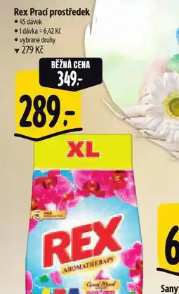 Albert Rex prací prostředek nabídka