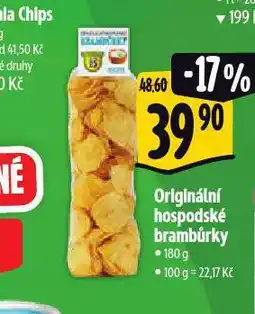 Albert Originální hospodské brambůrky nabídka