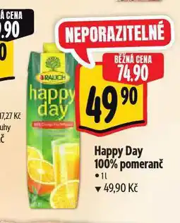 Albert Happy day 100% džus nabídka