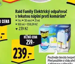 Albert Raid elektrický odpařovač nabídka