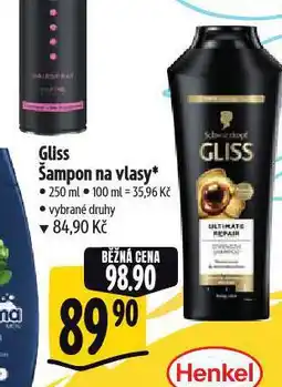 Albert Gliss šampon nabídka