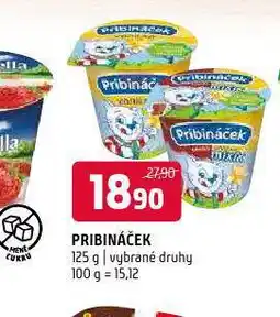 Terno Pribináček nabídka