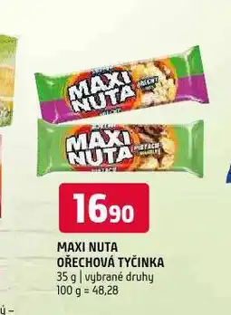 Terno Maxi nuta ořechová tyčinka nabídka