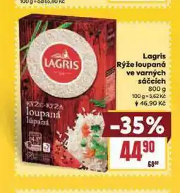 Billa Lagris rýže loupaná nabídka
