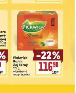 Billa Pickwick ranní čaj černý nabídka