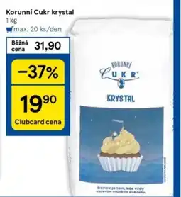 Tesco Korunní Cukr krystal nabídka