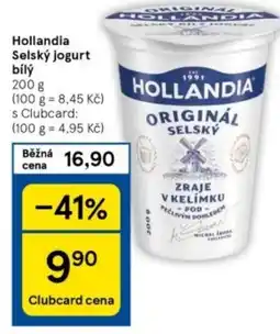 Tesco Hollandia Selský jogurt bílý nabídka