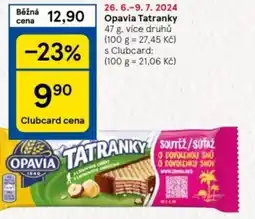 Tesco Opavia Tatranky nabídka