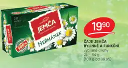 Flop ČAJE JEMČA BYLINNÉ A FUNKČNÍ nabídka