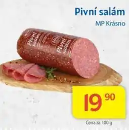 Kubík potraviny Pivní salám nabídka