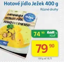 Kubík potraviny Hotové jídlo Ježek 400 g nabídka