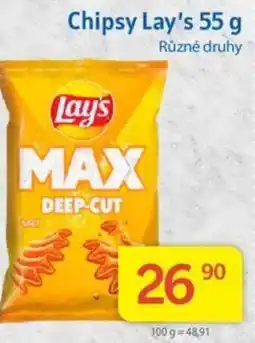 Kubík potraviny Chipsy Lay's 55 g nabídka