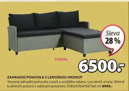 JYSK ZAHRADNÍ POHOVKA S LENOŠKOU ONDRUP nabídka