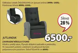 JYSK ZAHRADNÍ KŘESLO STORD nabídka