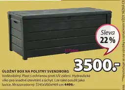 JYSK ÚLOŽNÝ BOX NA POLSTRY SVENDBORG nabídka