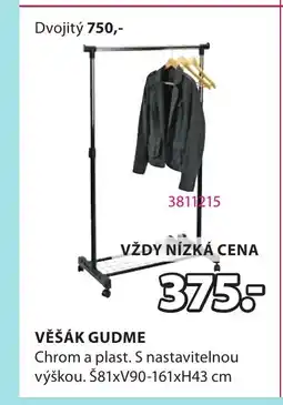 JYSK VĚŠÁK GUDME nabídka