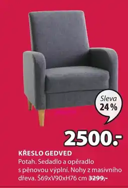 JYSK KŘESLO GEDVED nabídka